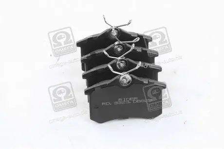 Колодка гальм. диск. VW PASSAT, GOLF II,III, PEUGEOT 405 задн.  RIDER RD.3323.DB823