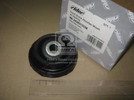 Опора аморт. CHEVROLET AVEO передн. ось с подш.  RIDER RD.343831253K