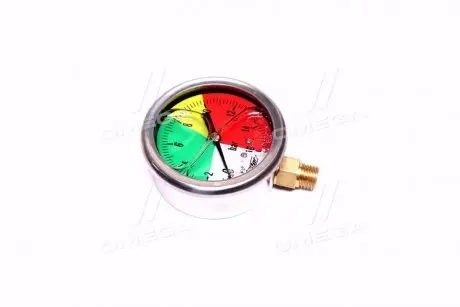 Манометр глицериновый 16 bar <> М12х1, 5 RIDER RD-670R16