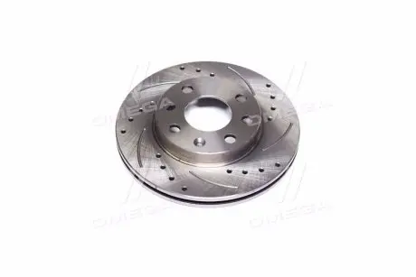 Диск гальмівний DAEWOO LANOS передній SPORT з перфорацією (R13)  RIDER RD.90121445