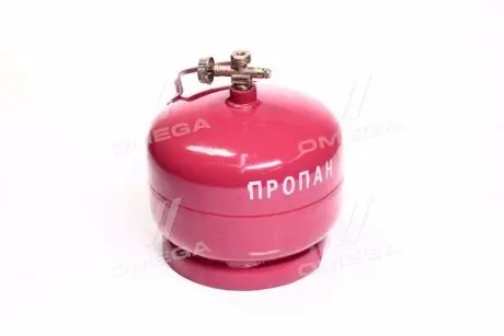 Балон газовий туристичний 5L (без пальника) Примус газовий балон 5л. Заповнення балона трохи більше 4л. Заповнюється газом пропан. Перехідник для заправки будь-яких АЗС. Вентиль має стандартне ліве різьблення 21,7мм. для стандартного редуктор RIDER RD 98.12.32