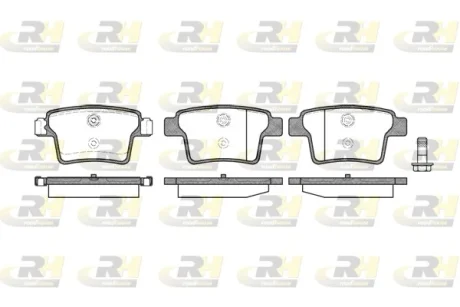 Гальмівні колодки дискові ROADHOUSE 21149.10