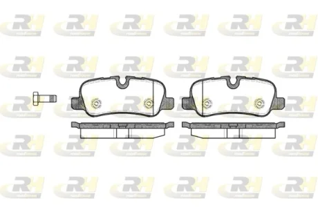 Гальмівні колодки дискові ROADHOUSE 21159.00