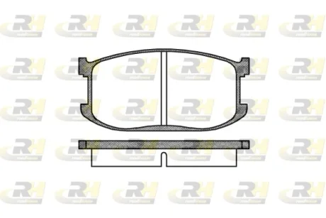 Гальмівні колодки дискові ROADHOUSE 2126.00