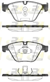 Гальмівні колодки дискові ROADHOUSE 21496.00