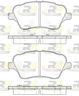 Гальмівні колодки дискові ROADHOUSE 21514.00