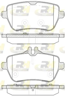 Гальмівні колодки дискові ROADHOUSE 21535.00