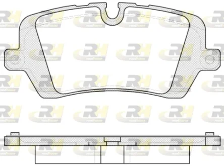 Гальмівні колодки дискові ROADHOUSE 21541.00