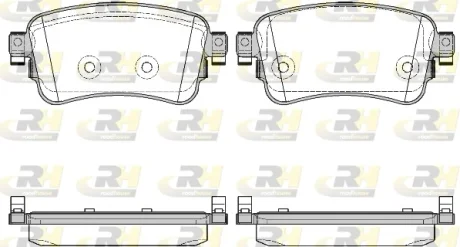 Гальмівні колодки дискові ROADHOUSE 21720.00