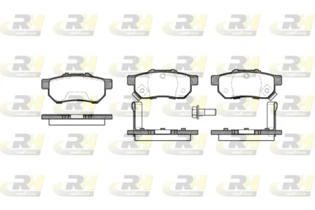 Гальмівні колодки дискові ROADHOUSE 2233.52