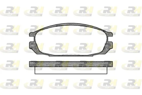 Гальмівні колодки дискові ROADHOUSE 2292.00