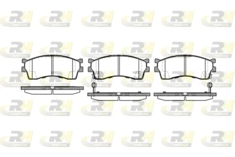 Гальмівні колодки дискові ROADHOUSE 2415.32