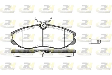 Гальмівні колодки дискові ROADHOUSE 2462.00