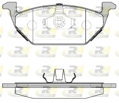 Гальмівні колодки дискові ROADHOUSE 2633.00