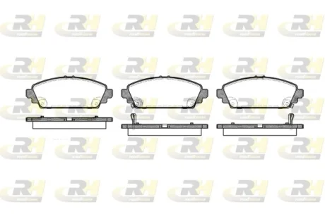Гальмівні колодки дискові ROADHOUSE 2700.02
