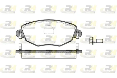 Гальмівні колодки дискові ROADHOUSE 2776.00