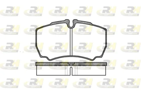 Гальмівні колодки дискові ROADHOUSE 2849.00