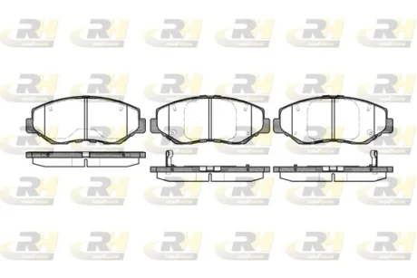 Гальмівні колодки дискові ROADHOUSE 2899.00