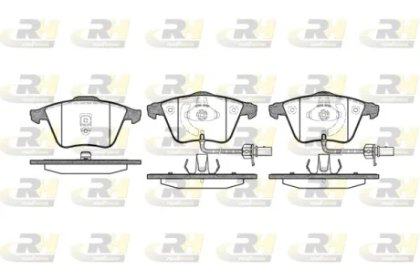 Гальмівні колодки дискові ROADHOUSE 2964.02