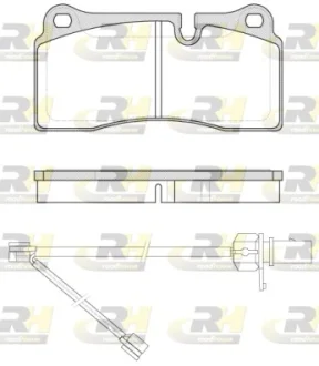 Гальмівні колодки дискові ROADHOUSE 2983.21