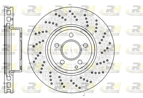 Гальмівний диск ROADHOUSE 61185.10