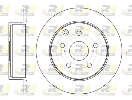 Гальмівний диск ROADHOUSE 61324.00