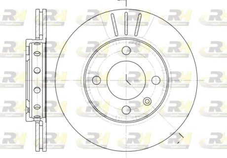 Гальмівний диск ROADHOUSE 6426.10