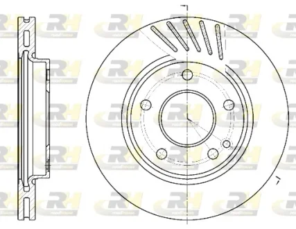 Гальмівний диск ROADHOUSE 6527.10