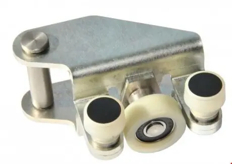 Ролик сдвижной двери центральный с кронштейном VW T4 (правая дверь, 17мм) ROLL VWT404