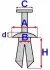 Кліпси, затискачі і кріплення ROMIX ROM20001 (фото 2)