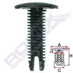 Пістон автомобільний ROMIX RX 10402