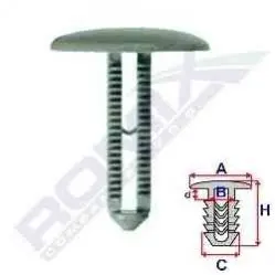 Пістон автомобільний ROMIX RX A175010 (фото 1)