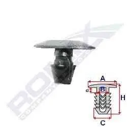 Пістон автомобільний ROMIX RX A82031