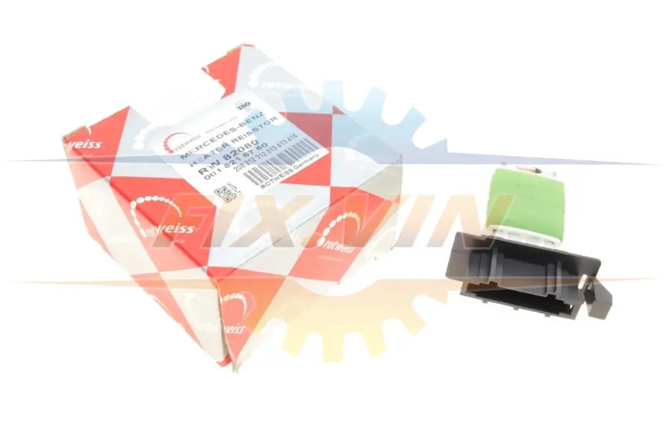 Реостат пічки MB Sprinter CDI/VW LT 96-06/VW Caddy 03- (4 контакта) ROTWEISS RW82080 (фото 1)