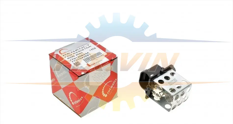 Резистор вентилятора охолодження двигуна Renault Megane/Laguna 95-08 ROTWEISS RWS2003 (фото 1)