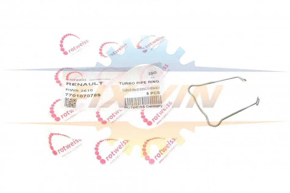 Фіксатор патрубка інтеркулера Renault Megane III 1.5 dCi 08- ROTWEISS RWS2610 (фото 1)