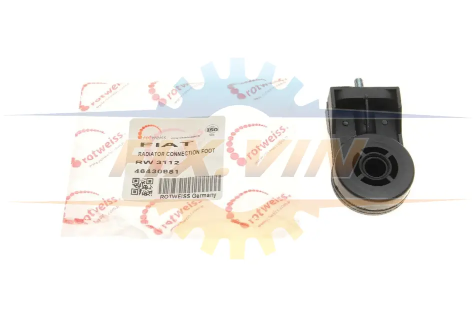 Подушка радіатора Fiat Doblo 1.3D/1.4/1.9D 04- ROTWEISS RWS3112 (фото 1)