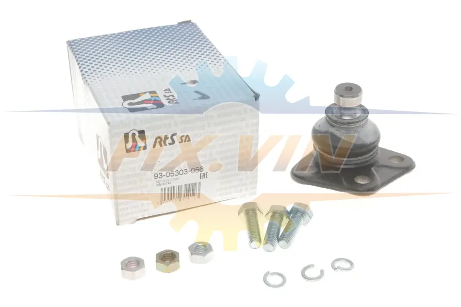 Опора кульова (передня/знизу) VW Caddy II 96-00 RTS 93-05303-056 (фото 1)