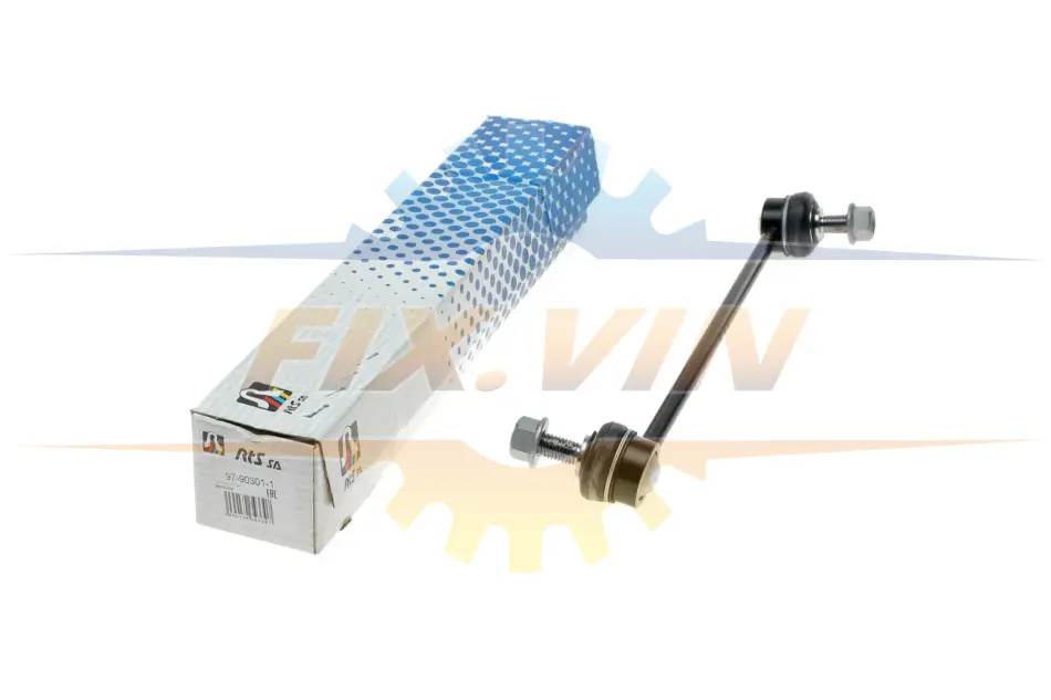 Тяга стабілізатора (переднього) (R) Chevrolet Captiva 06-/Opel Antara 06-11 (L=286mm) RTS 97-90301-1 (фото 1)