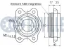 AUDI підшипник маточини (к-кт) А6 04- RUVILLE 221197 (фото 2)