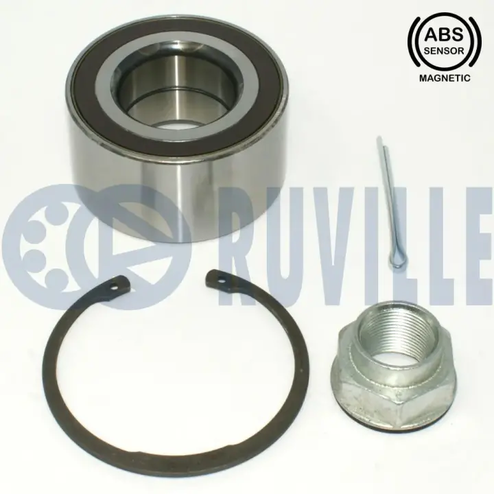 OPEL підшипник маточини (з кільцем ABS) Meriva 10-,Chevrolet Aveo 11- RUVILLE 221625 (фото 1)