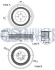 OPEL Шків колінвала ASTRA J GTC 2.0 12-, INSIGNIA A 2.0 CDTI RUVILLE 520387 (фото 2)