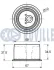 AUDI Ролик натяжной A4,A6,A8 3.0 01- RUVILLE 541393 (фото 2)