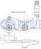 HONDA Ролик з натяжним механізмом CIVIC 1.6-2.0 11- RUVILLE 542669 (фото 2)
