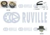 RUVILLE VW К-кт ГРМ (помпа+ремінь 137 зуб*19 мм + ролик натягу) SEAT SKODA 5500461