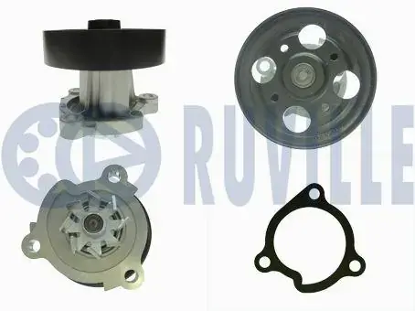 Водяна помпа Nissan Primera/X-Trail, Renault Koleos 2.0/2.5 02- RUVILLE 561469 (фото 1)