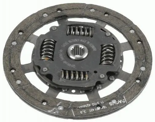 Диск зчеплення FORD/MAZDA Fiesta/121 "1,8D "95-00 SACHS 1862509031 (фото 1)