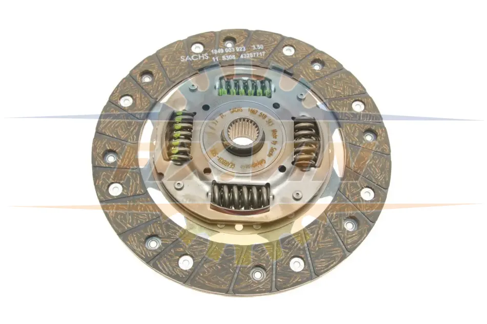 Диск зчеплення VW Caddy/Golf/Jetta "1,6-1,9 "82-02 SACHS 1862518343 (фото 1)