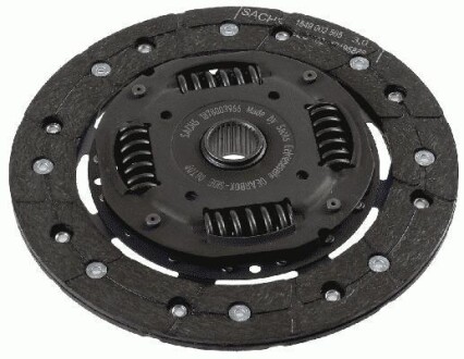 Диск зчеплення SKODA/VW Fabia/Octavia/Golf/Polo "1,4 "01>> SACHS 1878003966 (фото 1)