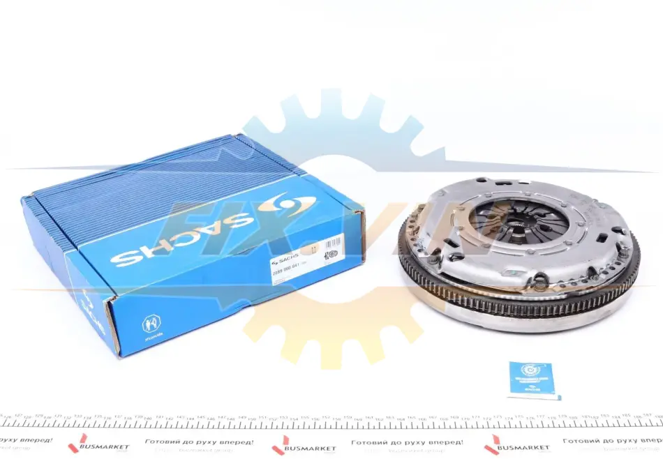 Комплект зчеплення (ZMS) AUDI/SKODA/VW A3/Octavia/Bora/Golf/Passat "1,6-1,9TDI "95>> SACHS 2289000041 (фото 1)
